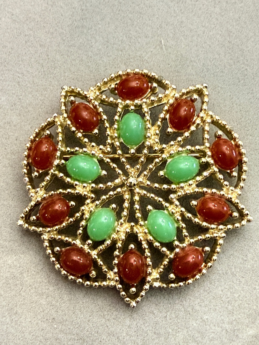 Vintage 1969 Sarah Coventry "Acapulco" brooch